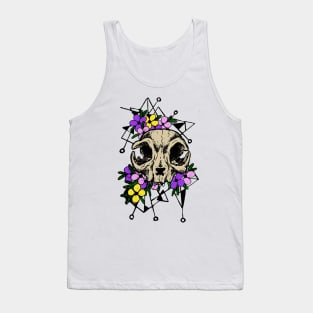 Cat Skulll Tank Top